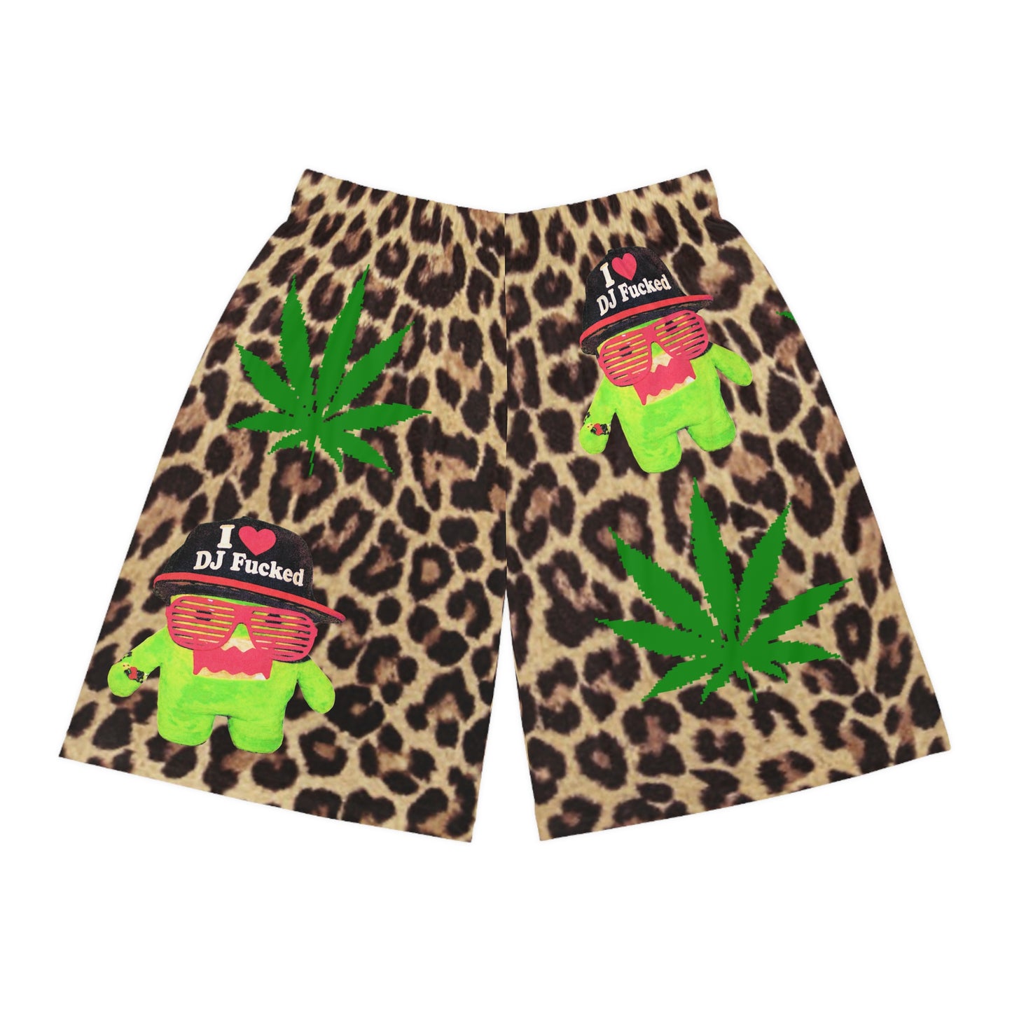 LEOPARD KUSH FUCKED SHORTS