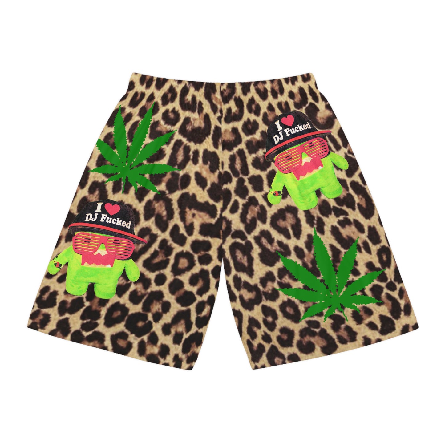 LEOPARD KUSH FUCKED SHORTS
