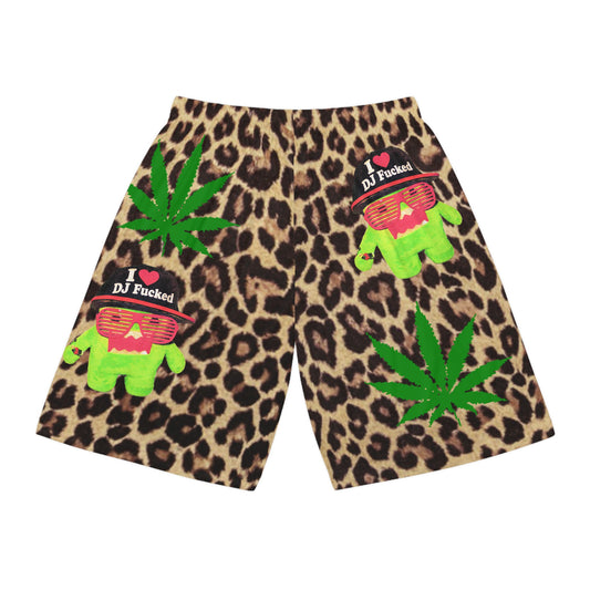 LEOPARD KUSH FUCKED SHORTS